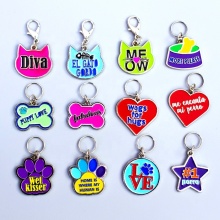 cartoon zinc alloy key chain souvenir Cute ornament
