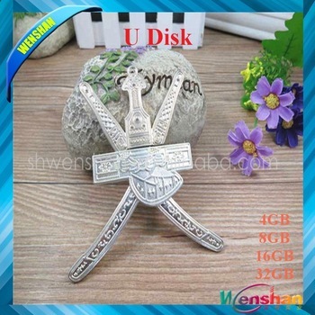 top sell crown shaped Jewellery usb flash drive in dubai