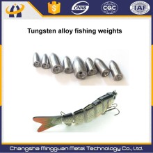 China supplier wholesale tungsten alloy fishing sinker