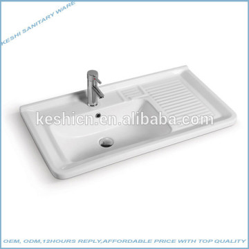 XB-G018 above counter sink cabinet basin vanity basin