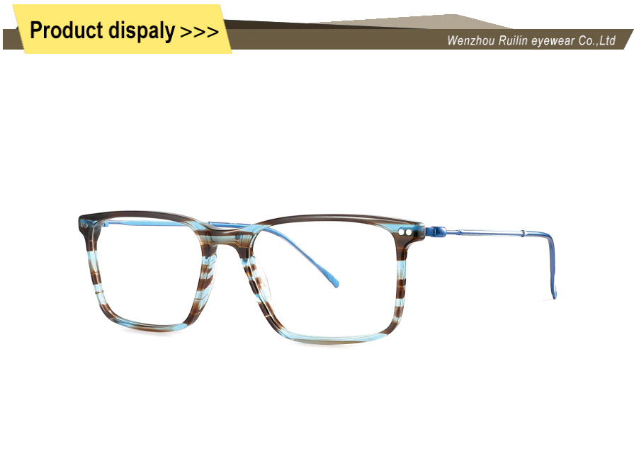 Armações ópticas retangulares de estilo neutro Rectangular Neutral Style Optical Frames