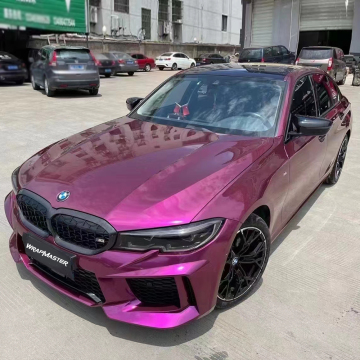 TSAUTOP 1.52*18m Pearl Grape Purple Vinyl Wrap