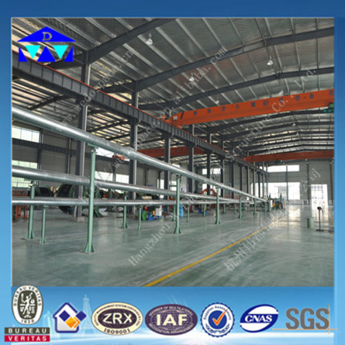 Large space steel structure building