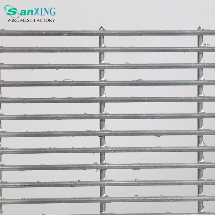 50 x 50 x 2.5mm Spot mild steel rod galvanised welded mesh screen panels and grills for metal cage panels