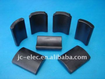 arc hard ferrite magnets for starter motor of motorcycles