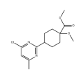 Cyclohexanecarboxylic एसिड, 4- (4-क्लोरो-6-मिथाइल-2-पाइरीमिडिनिल) -1-मेथॉक्सी-, मिथाइल एस्टर प्रालसेटिनिब कैस 2097133-31-6 के लिए