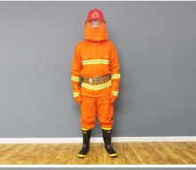 High Quaility Fire Fighting Clothing Set Including Helmet Belt Boots Gloves