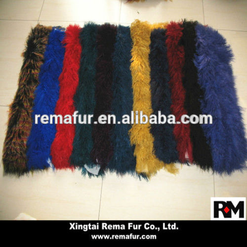 100% Real Tibet Lamb Fur Plates/ Mongolian Lamb Fur Plates in low factory price