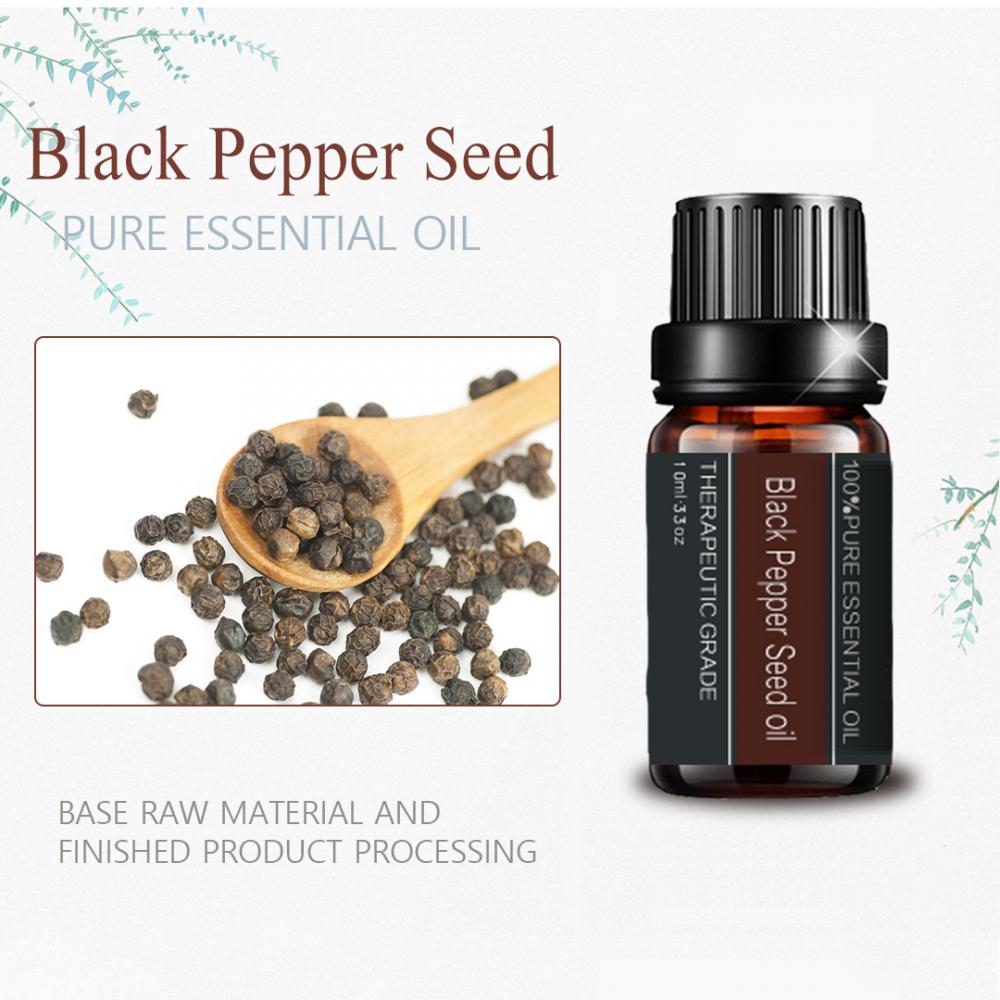 Food Additive Organic Black Pepper Seed Essential Oil