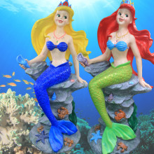 High Quality Life Size Fiberglass Life Size Resin Mermaid Statue Sculpture