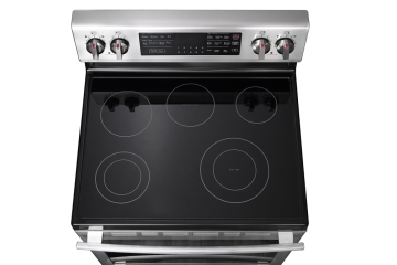 Smooth Surface Electric Range with Keep Warm Setting