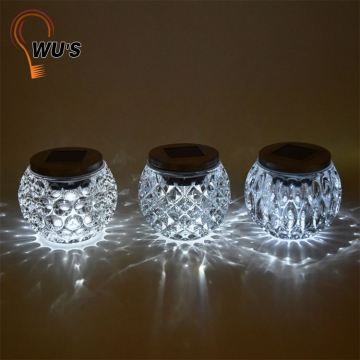 China best factory directly glass mosaic solar garden lighting