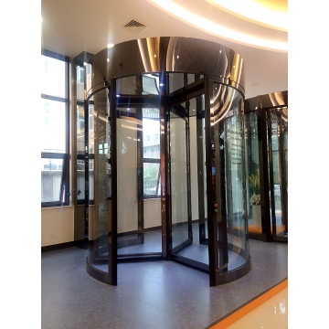 Kawalan Kelajuan Commercial Three Wing Revolving Doors