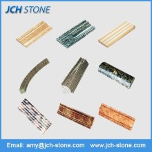 Decorative hot selling colored well polished marble border design