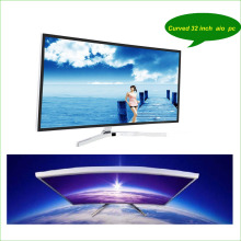 all-in-one pc,32'' Full HD 1080p LED Panel Cheap curved All In One PC
