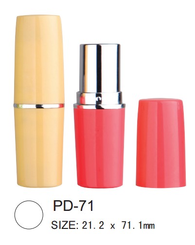 Round Plastic Lipstick Tube