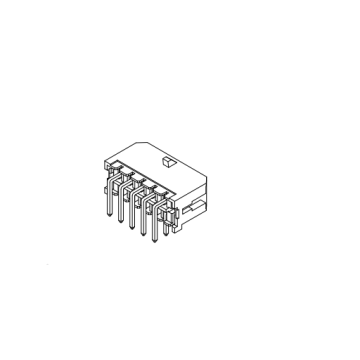 MX3.00 มม. 90 °เชื่อมต่อเวเฟอร์ชุด AW3045R-2XNP