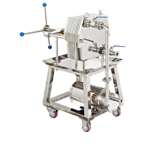 Mini Pressure Leaf Filter Press For Laboratory