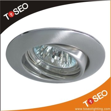 Metal MR16 decorative fabric ceiling light