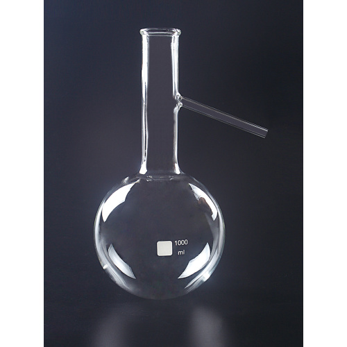 Pallone distillatore con tubo laterale