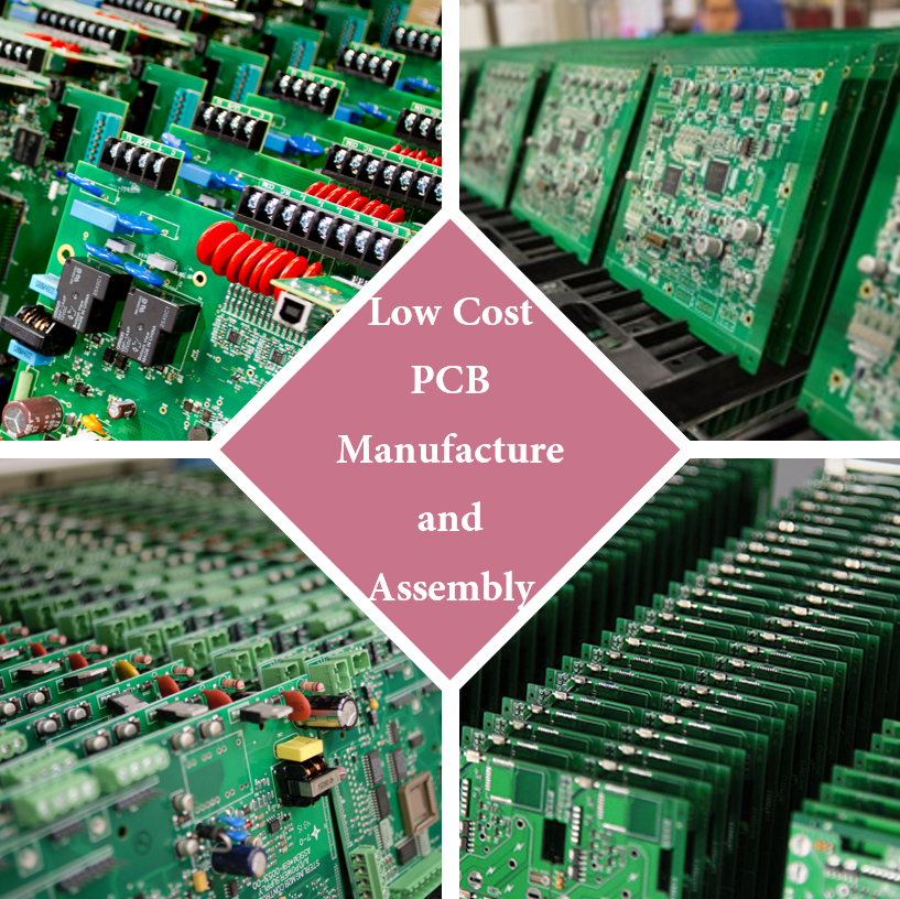 Low Cost PCB Manufacture and Assembly