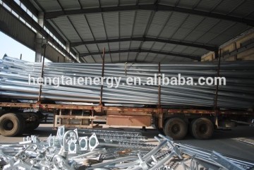 2016 hitech service CE TUV ISO telegraph steel pole factory manufacture solution