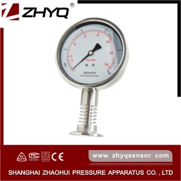 High pressure Clamp mounting diaphragm pressure Gauge