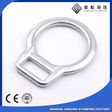 Handbag accessory metal D ring/welded O ring/D ring belt buckle