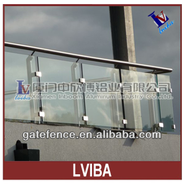 frameless glass balustrade and outdoor glass balustrade