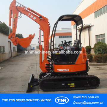 #3 high quality loading soil roll bar excavator Chinese supplier