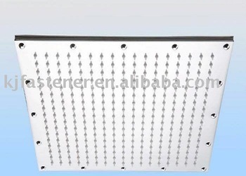 Brass pull out shower head