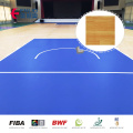 FIBA FIBA ​​Pisos de baloncesto de PVC de pisos de PVC aprobados por FIBA ​​Pisos deportivos de baloncesto de PVC