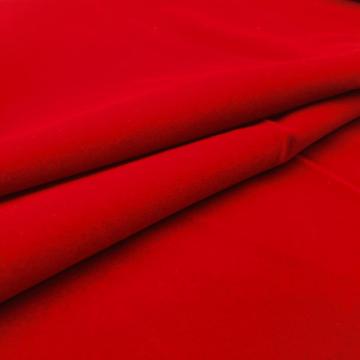 Pure Color Polyester Fleece Flocked Knitted Coat Fabrics
