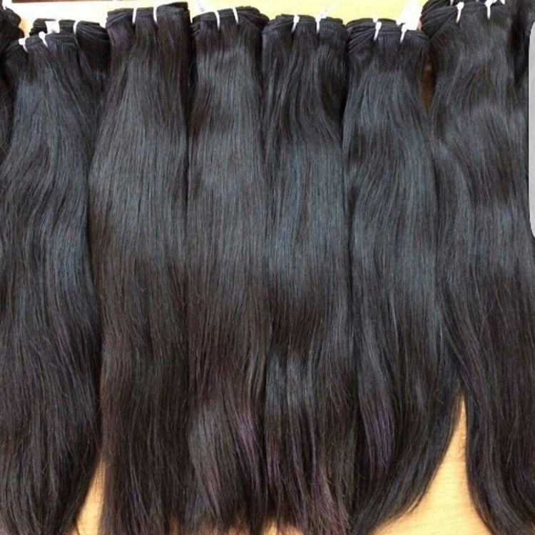 LSY  Wholesale double drawn human bundles unprocessed cuticle aligned raw virgin indian hair vendor from india, raw indian hair