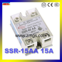 AC solid state relay SSR Relay 15AA input 28-380vac~80-250vac