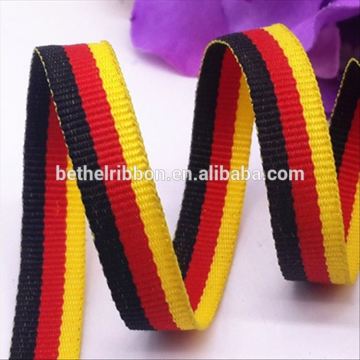 Wholesale stripe material Recyled ribbon