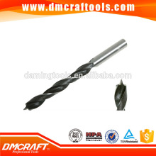 three brad point drills wood point drill bits