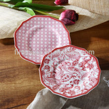 6.5 Inches Elegant Fine New Bone China Ceramic Appetizer Plate