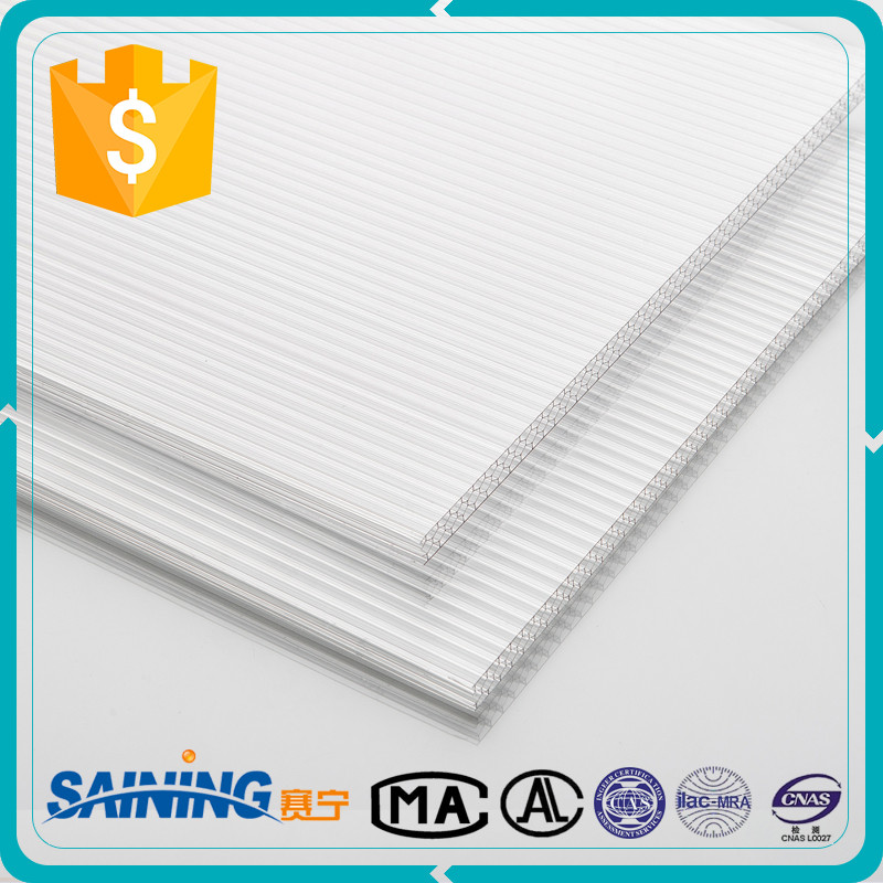 Trade assurance 10mm Honeycomb Hollow Polycarbonate Sheet Price