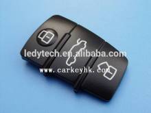 Car keys wholesale flip remote case rubber pad button replacement button