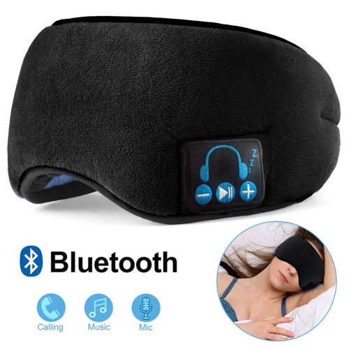 Breathable Music Eyemask With Adjustable Design