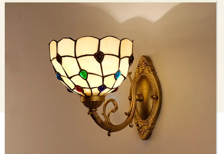 Elegant European Style LED Wall Lights for Living Rooms