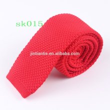 casual knitted solid color necktie for boys