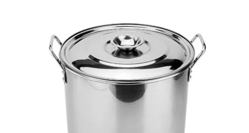 Stainless steel soup pail