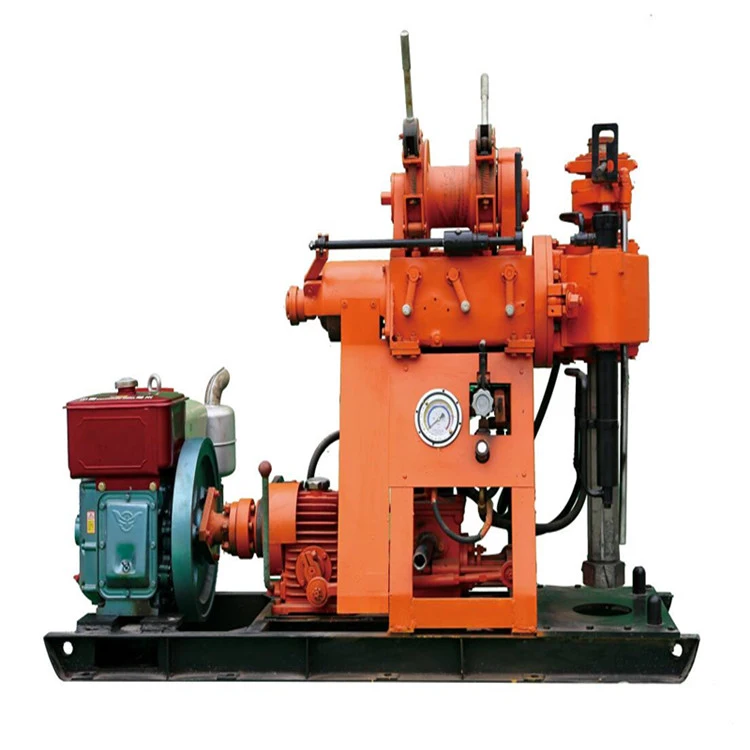 Xy-100 Xy-200 High Power Diesel Engine Water Well Drilling Rig Machine