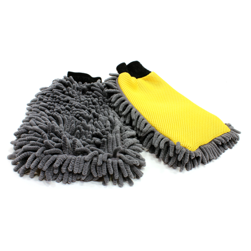 microfiber car wash cleaning gloves