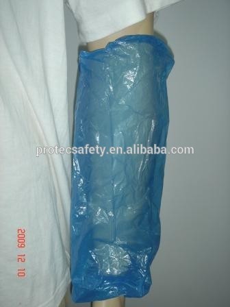 dispoable sleeve cover, water proof sleeve cover, pe sleeve cover