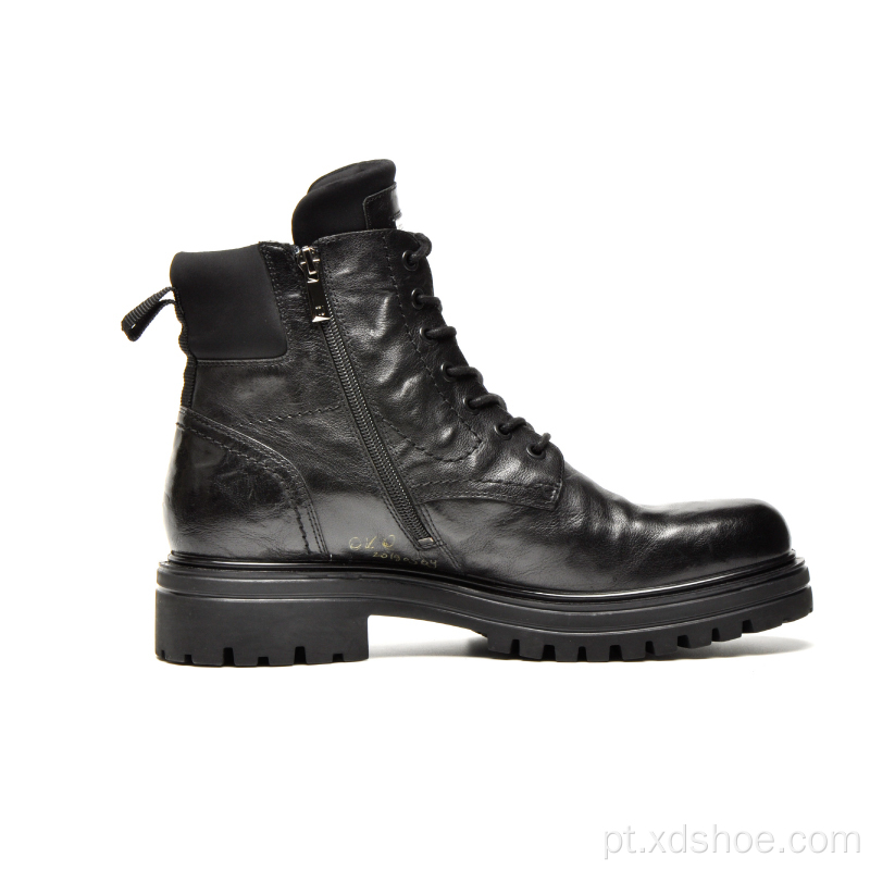 Botas quentes de neve casual de vestido masculino