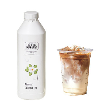 Gardenia Syrup for Milk Tea Beverages