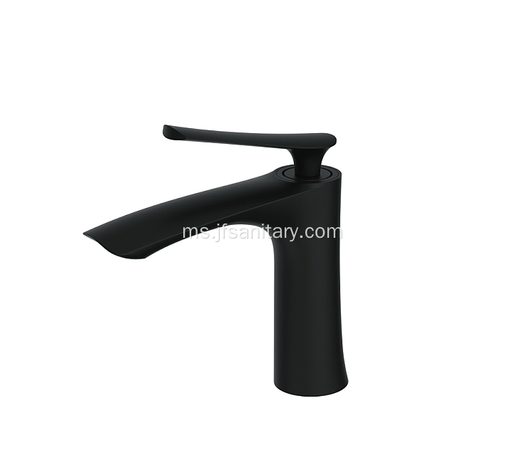 Hot Jual Brass Modern Basin Faucet Matt Black